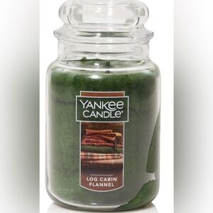 Yankee Candle Log Cabin Flannel Warm/Spicy,lemon,cypress,orange,cinnamon,1 wick